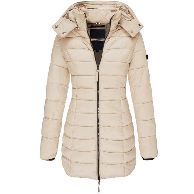 Dames Parka met Capuchon en Donsvulling - Elena