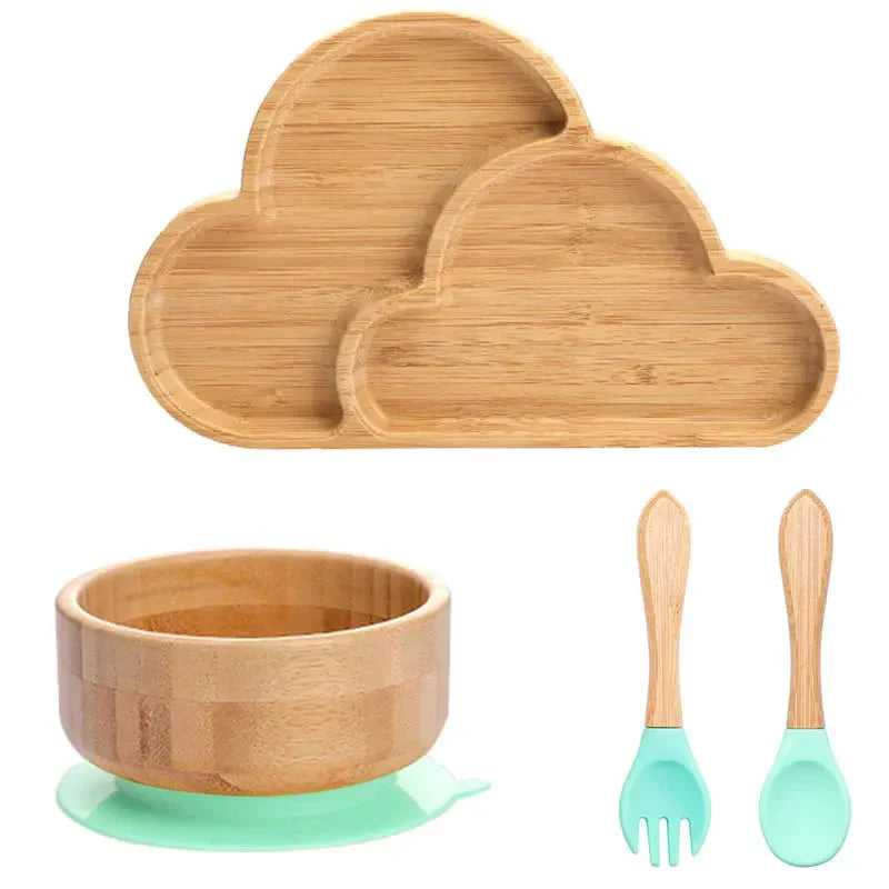 Kinderservies Set met Zuignap - EcoFeast