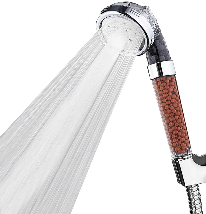 Hoge Druk Waterbesparende Douchekop met Filter - AquaGlow