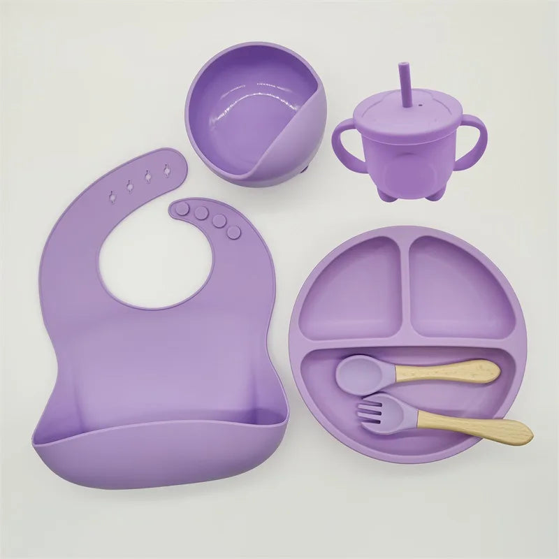 Silicone Eetset voor Baby's - TinyBites