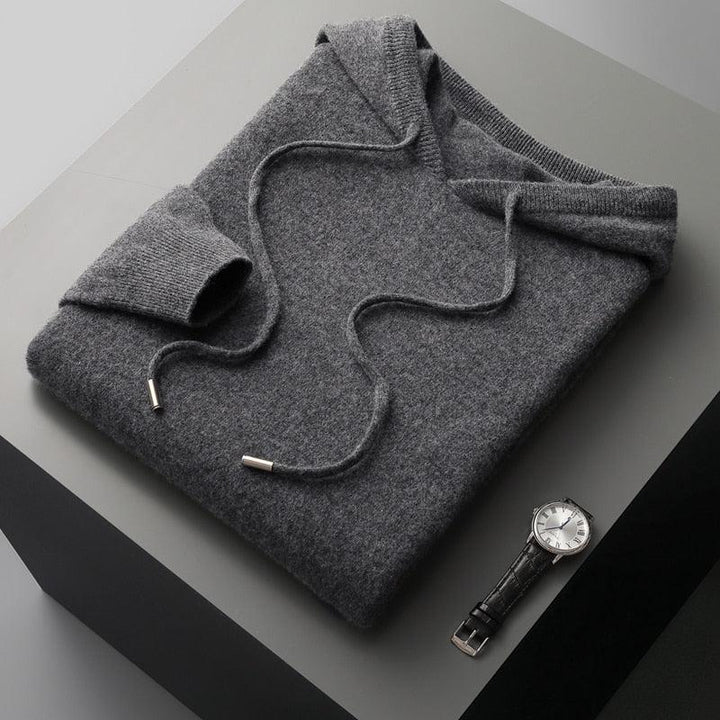 Heren Hoodie van Merinowol – Cassiano