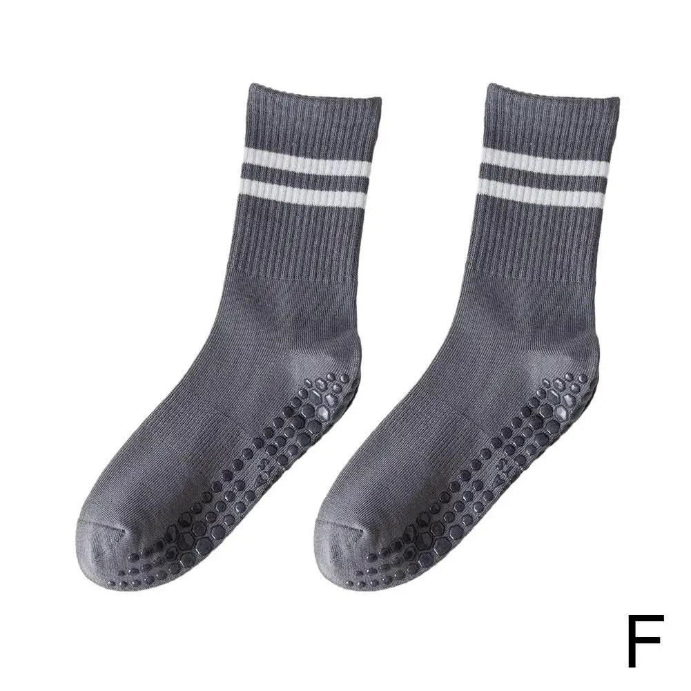 Antislip Mid-Tube Sportsokken voor Fitness en Yoga - GripFit (1+1 Gratis)