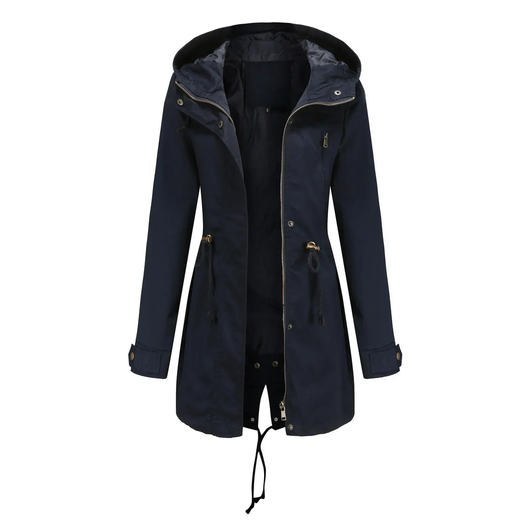 Stijlvolle Dames Jas met Capuchon – Marielle