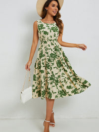 Zomerse Midi-Jurk met Bloemenprint – Fenna