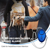 Persoonlijk Veiligheidsalarm met LED-lamp (130 dB) - SafeSound