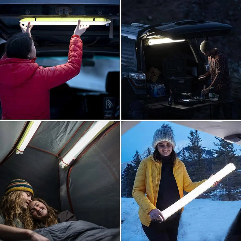 Opblaasbare Solar LED Buislamp - LumiGlow Pro