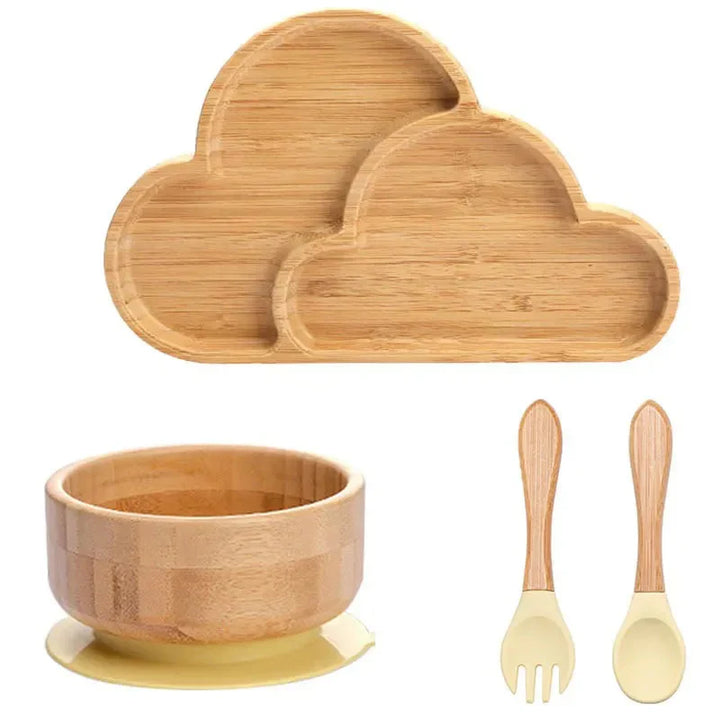 Kinderservies Set met Zuignap - EcoFeast