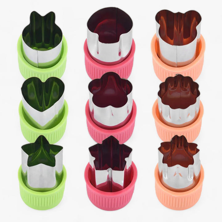 Creatieve Steker Set voor Koekjes en Fruit - StarHeart