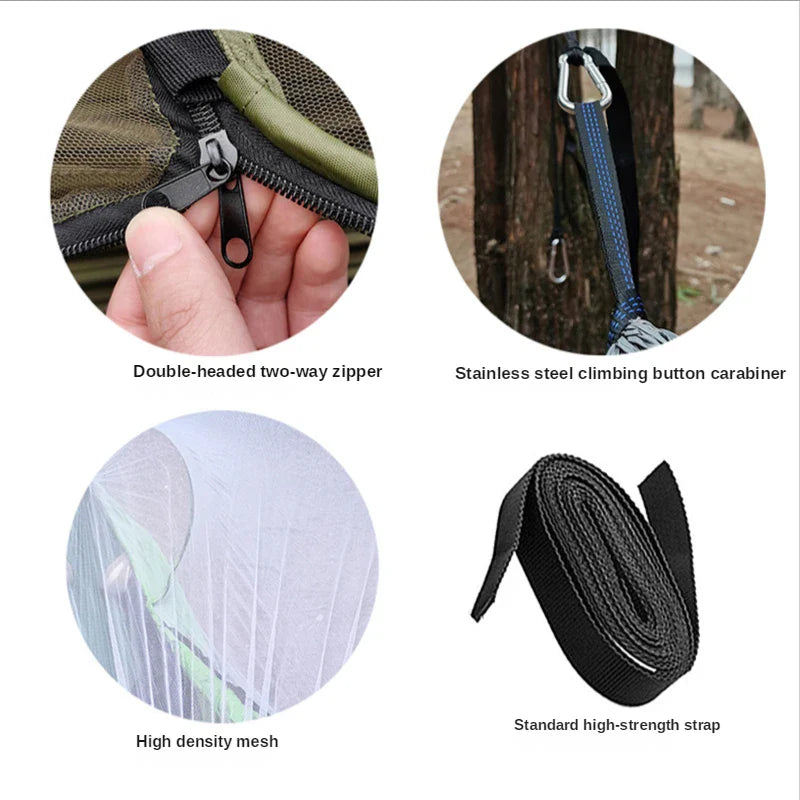 Outdoor Hangmat met Klamboe - SkyNest