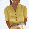 Chic Dames Blouse met Kraag en Knopen - Vivienne