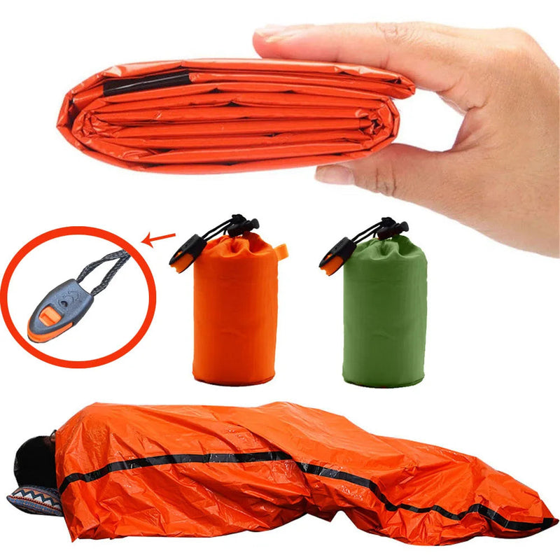 Waterdichte Nood-Slaapzak - SurvivalShield Bivy