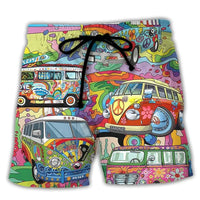 Heren Zwemshort met Graffiti Print – NovaBay