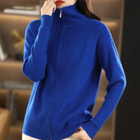 Dames Vest met Dubbele Rits – Celeste