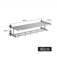 Stijlvol RVS Handdoekenrek - AeroRack
