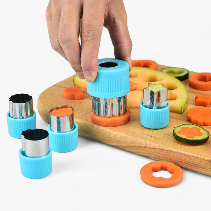 Creatieve Steker Set voor Koekjes en Fruit - StarHeart