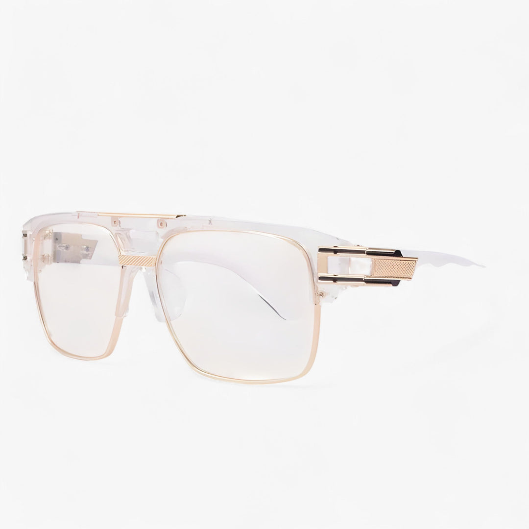 Spiegelende Retro Designer Zonnebril – Calvero