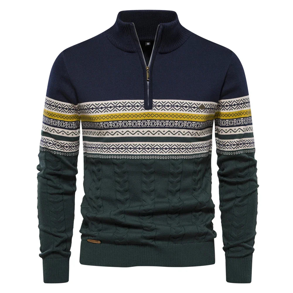 Premium Retro-Patroon Trui - Leo