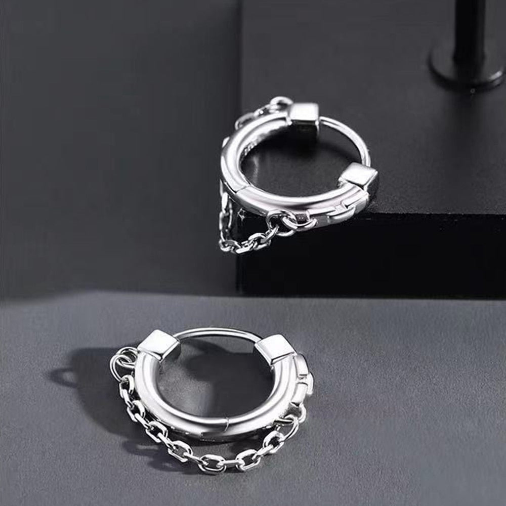 Chain Hoops Earrings | Een modieus accessoire die je look compleet maakt