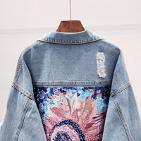 Oversized Dames Spijkerjasje - Lynn