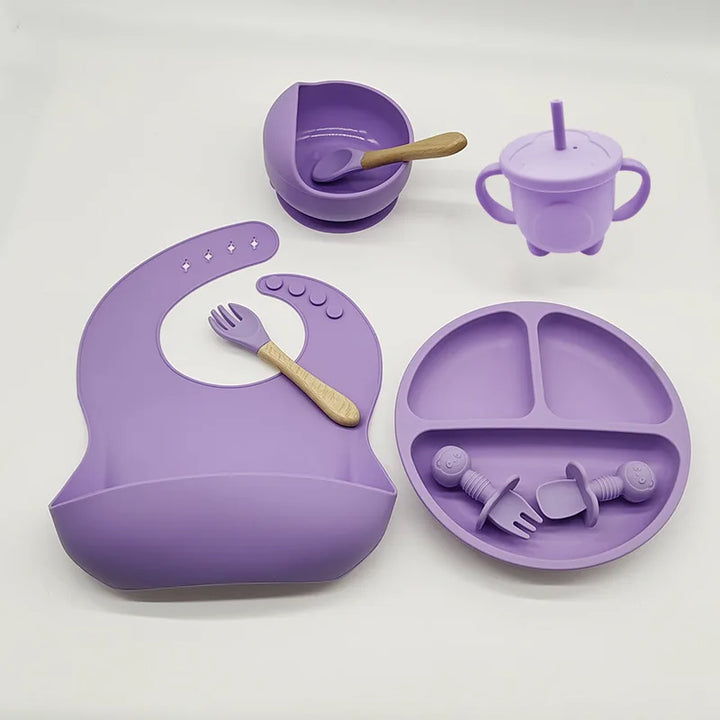 Silicone Eetset voor Baby's - TinyBites