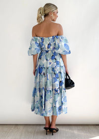 Off-Shoulder Midi-jurk – Talia