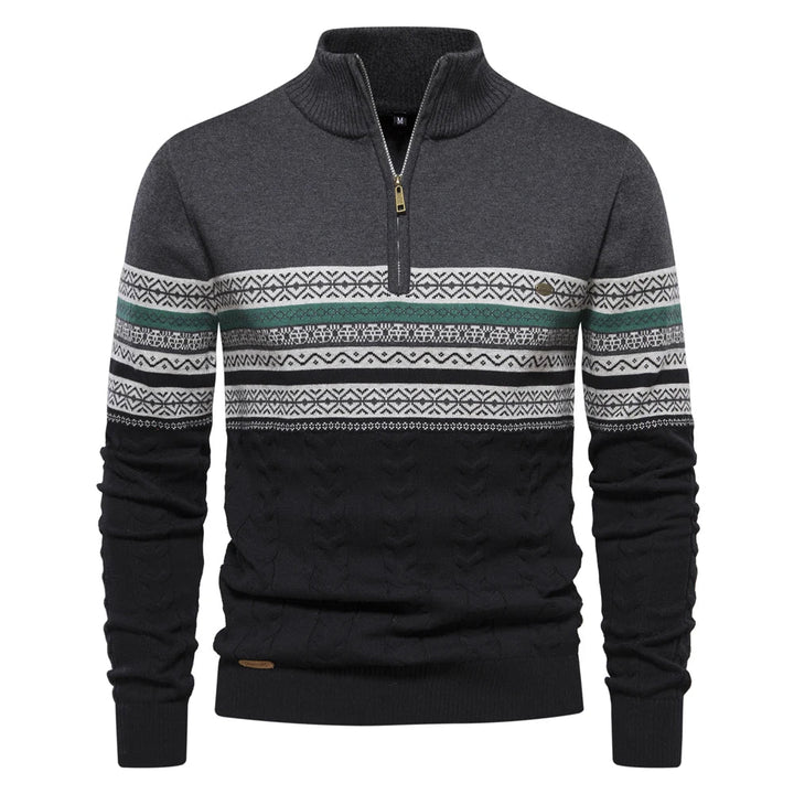 Premium Retro-Patroon Trui - Leo