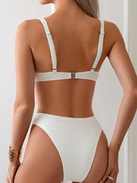 Push-up Bikiniset met Ringdetail en Hoge Taille – Selima