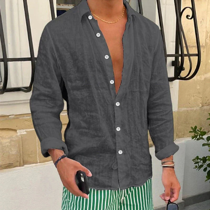 Ademende & Losvallende Heren Zomeroverhemd – Taro