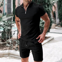Ademende & Stylish Heren Zomerset met Poloshirt & Shorts - Nilo