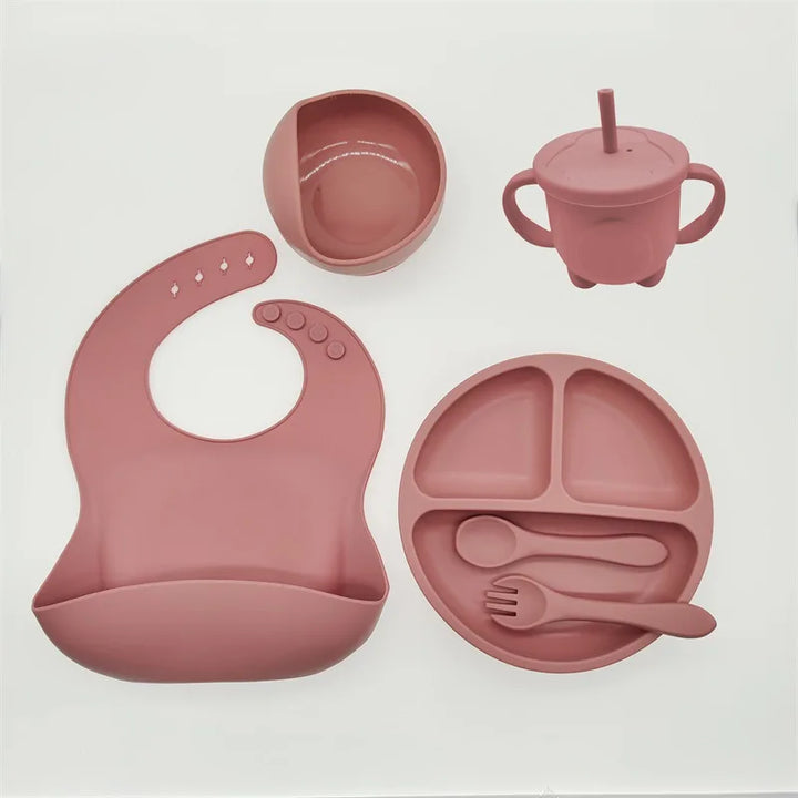 Silicone Eetset voor Baby's - TinyBites