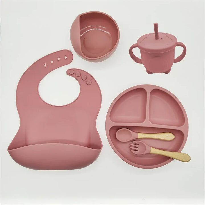 Silicone Eetset voor Baby's - TinyBites