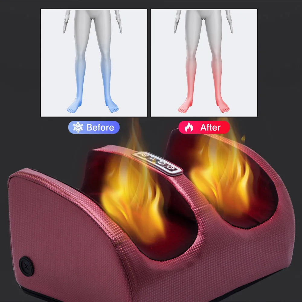 Voetmassageapparaat met Shiatsu Massage en Warmtefunctie - SootheStep