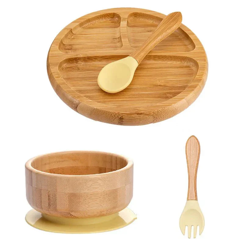 Kinderservies Set met Zuignap - EcoFeast