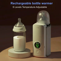 Draagbare Babyfles Verwarmer met Temperatuurregeling - WarmEase