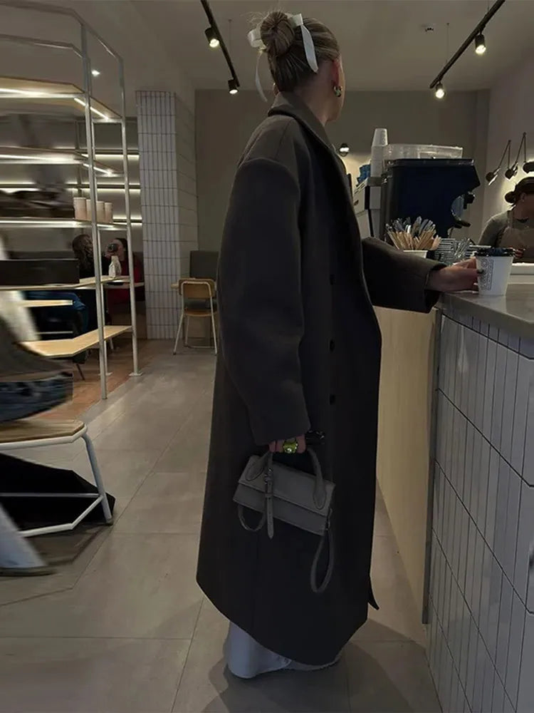 Comfortabele Lange Damesjas - Sophie