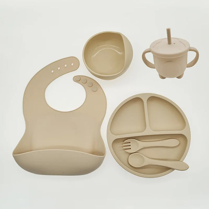 Silicone Eetset voor Baby's - TinyBites