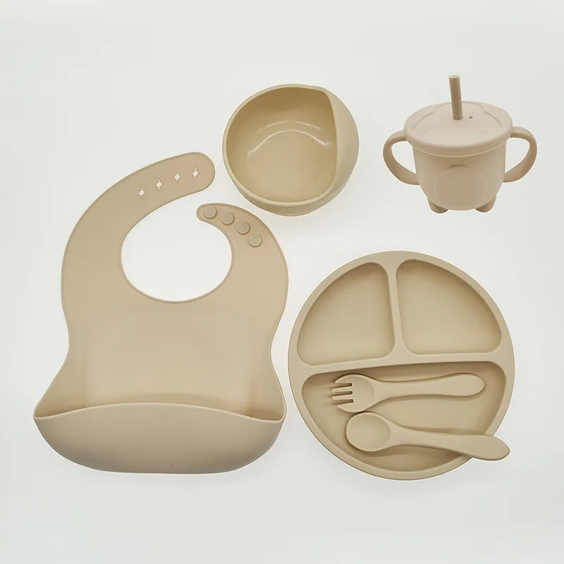 Silicone Eetset voor Baby's - TinyBites