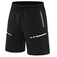 Sportieve & Stijlvolle Slim-Fit Trainingsshorts met Ritszakken – Kian