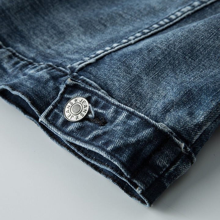 Tijdloze Heren Denim Jas - Viggo