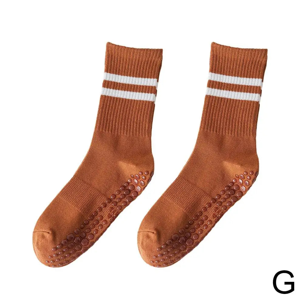 Antislip Mid-Tube Sportsokken voor Fitness en Yoga - GripFit (1+1 Gratis)
