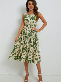 Zomerse Midi-Jurk met Bloemenprint – Fenna