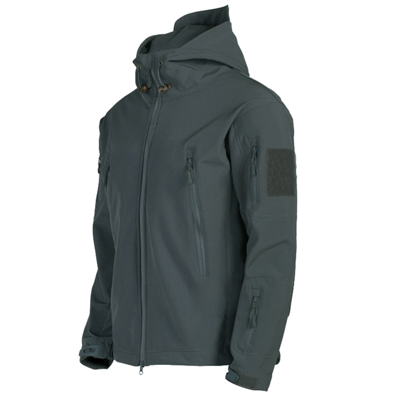 Heren Softshell Jas met Capuchon - Titan