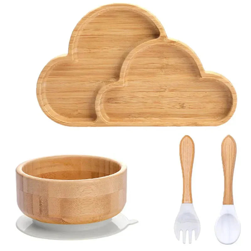 Kinderservies Set met Zuignap - EcoFeast