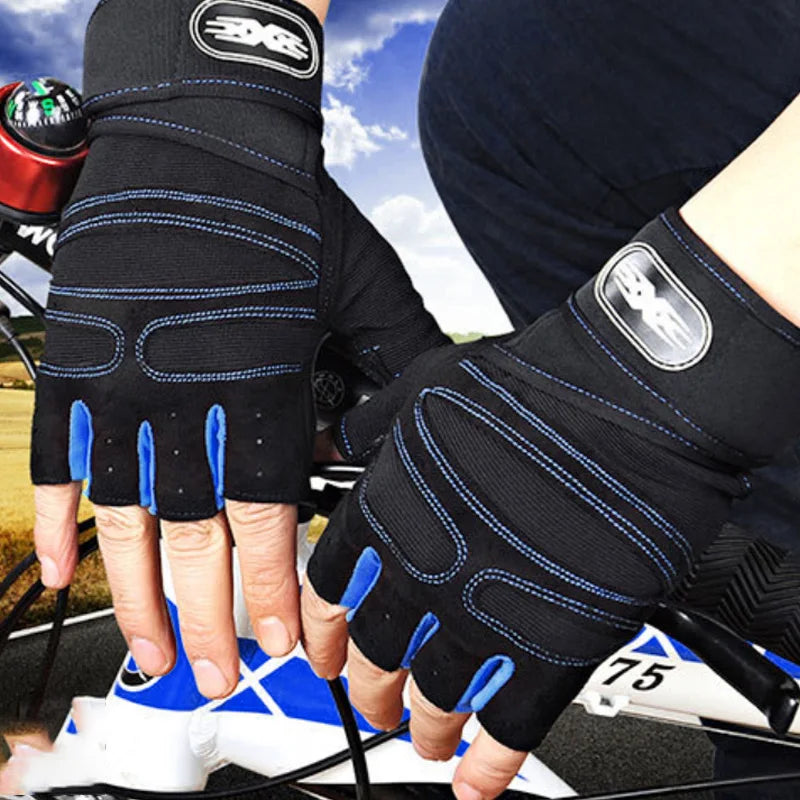 Schokbestendige en Ondersteunende Gym Handschoenen - FitFlex