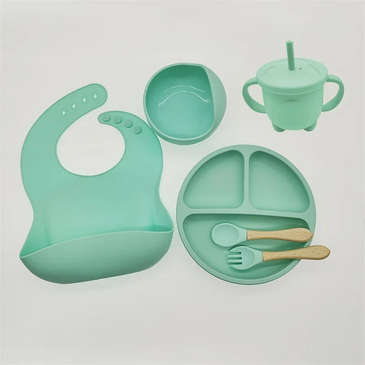 Silicone Eetset voor Baby's - TinyBites