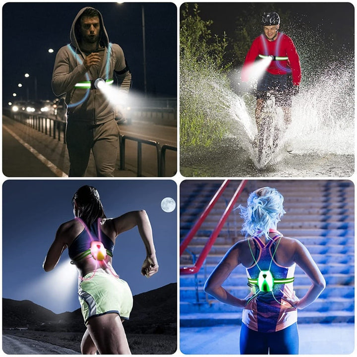 LED Veiligheidsvest voor Hardlopen - ReflectSafe