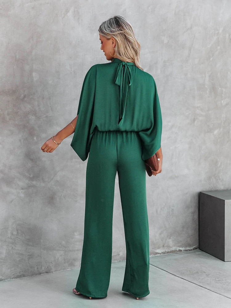 Trendy Groene Jumpsuit - Chloe