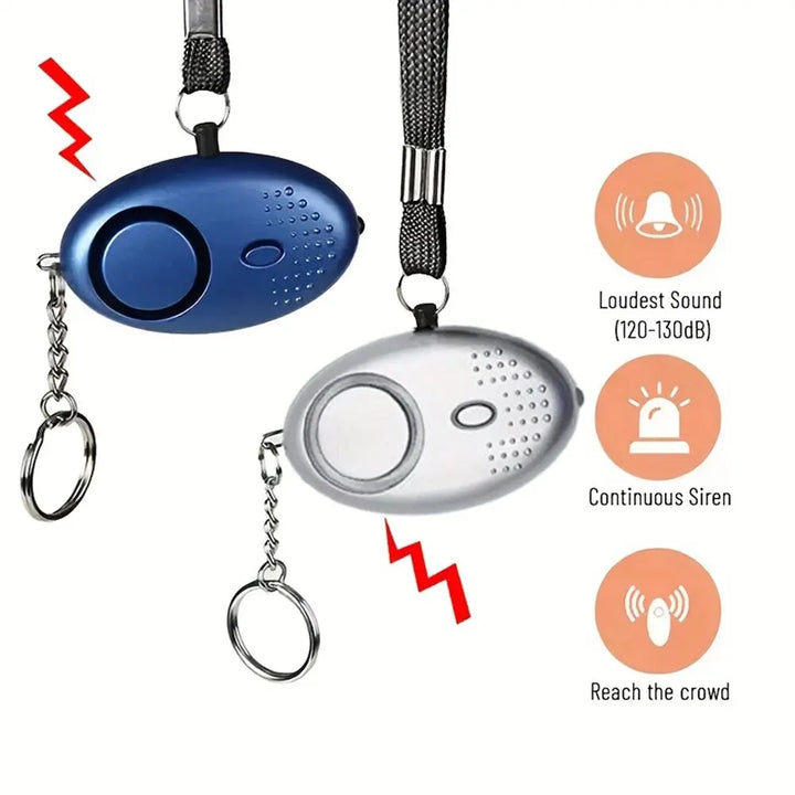 Persoonlijk Veiligheidsalarm met LED-lamp (130 dB) - SafeSound