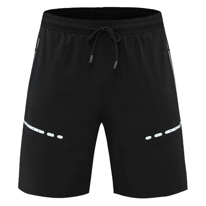 Sportieve & Stijlvolle Slim-Fit Trainingsshorts met Ritszakken – Kian