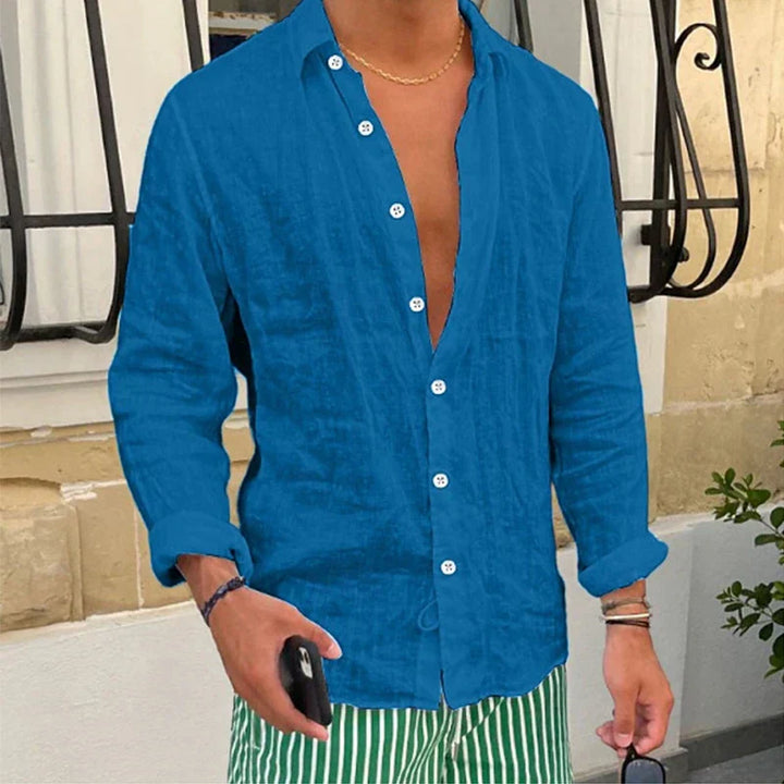 Ademende & Losvallende Heren Zomeroverhemd – Taro